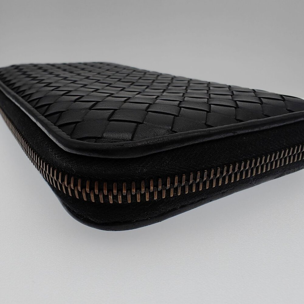 Bottega Veneta Intrecciato Leather Zip Long Wallet - Picture 5 of 11